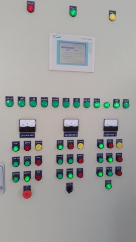 Control cabinet mud control system